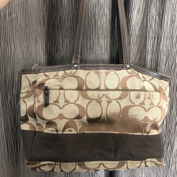 Coach Diaper Bag - Picture 1 of 6
